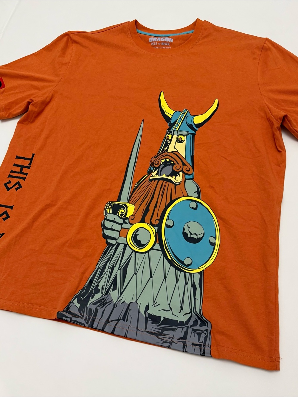 How to Train Your Dragon Isle of Berk Universal Studios Exclusive T-Shirt - XL